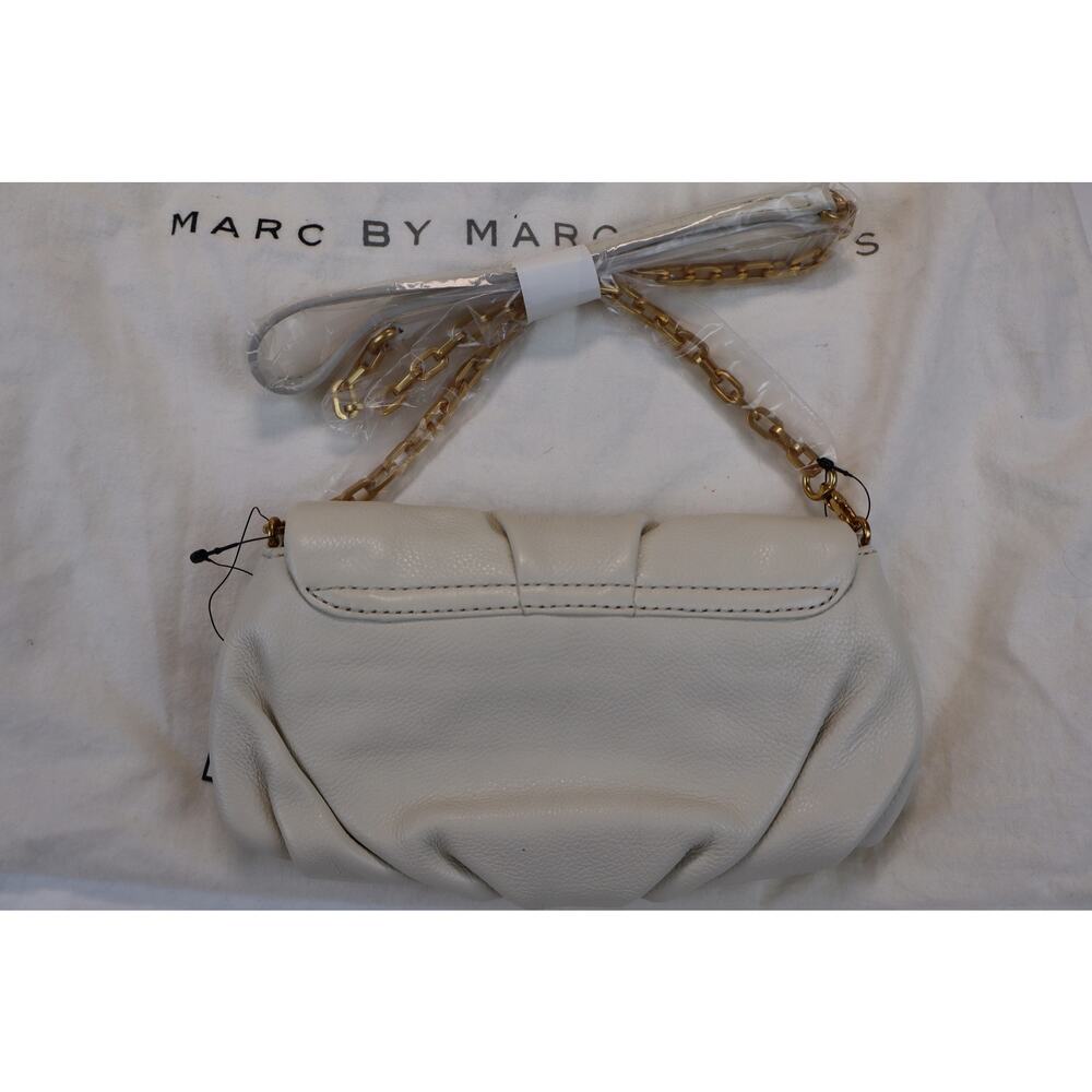 NEW Vintage Marc By Marc Jacobs Classic Q Karlie Shoulder Bag Chain Strap White - Picture 4 of 8